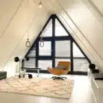 Scandinavisch interieur zolder