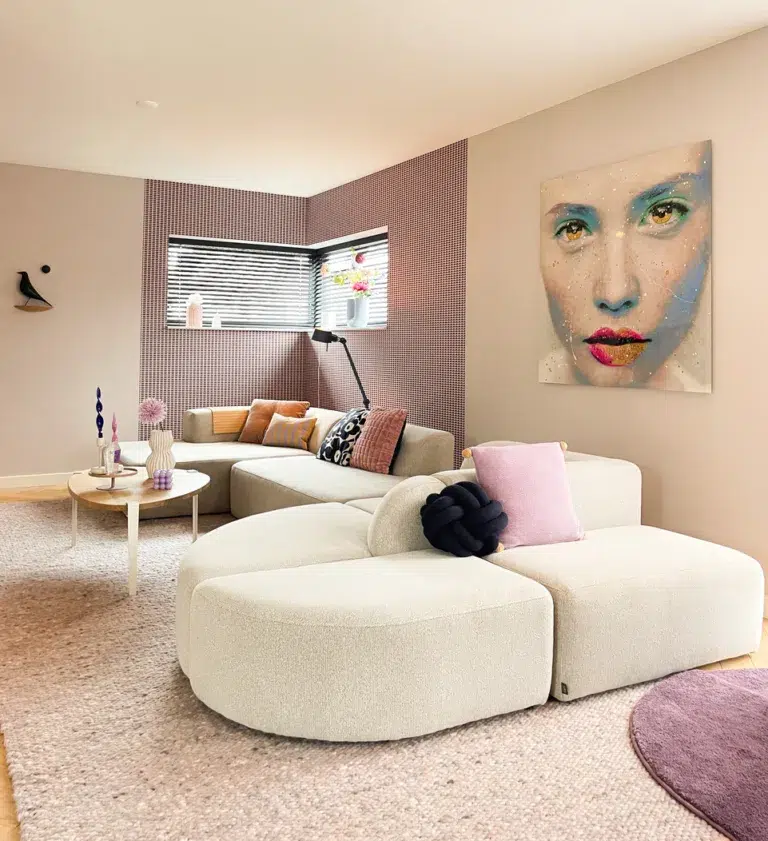 Scandinavisch interieur woonkamer