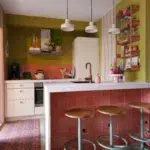Roze keuken
