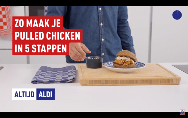 ALDI pulled chicken