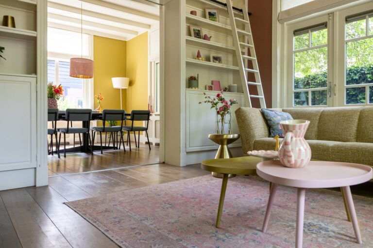 Eclectisch familiehuis met kleur en karakter