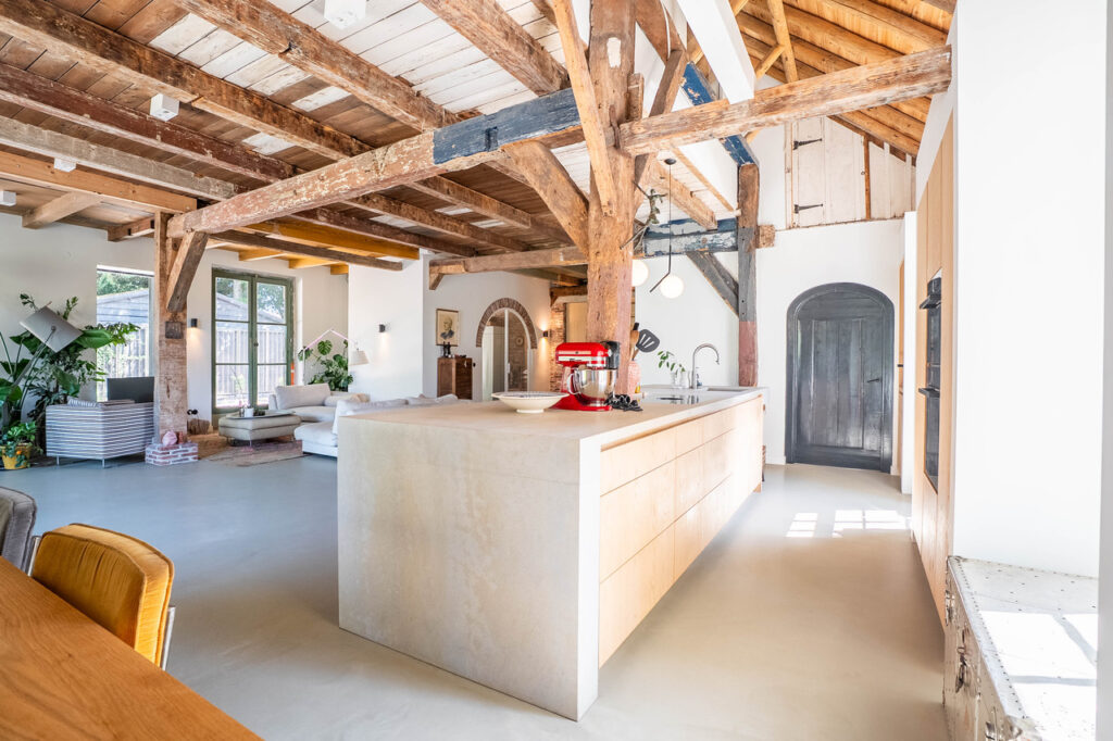Boerderij met loftgevoel keuken