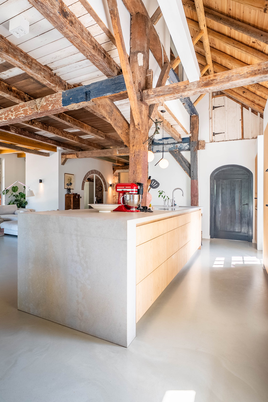 Boerderij met loftgevoel keuken