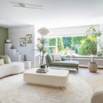 Ibiza-stijl tuinwoning woonkamer