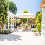 Ibiza-stijl tuinwoning