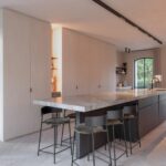 Minimalistische designvilla keuken