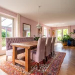 Kleurrijke shootlocatie woonkamer