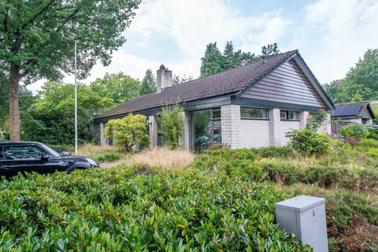 Minimalistische designwoning buitenkant