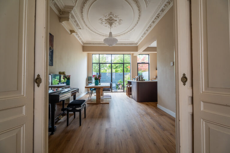 Klassiek herenhuis moderne keuken