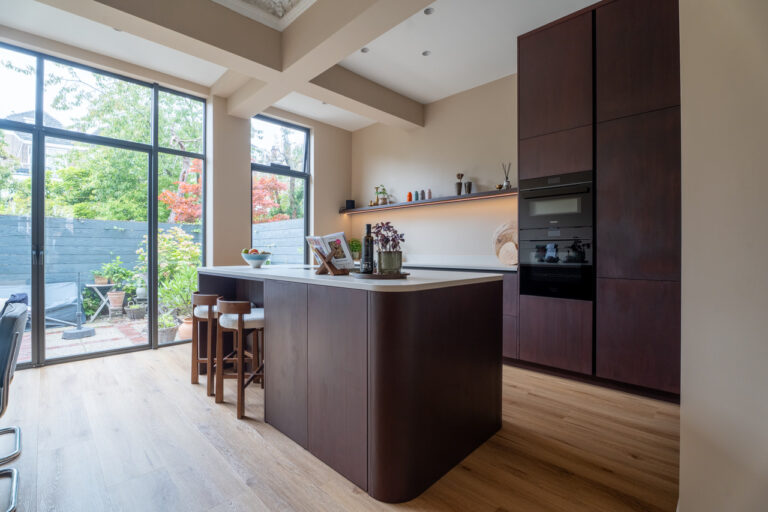 Klassiek herenhuis moderne keuken
