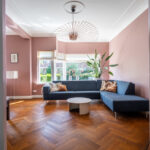 jaren 30 stadsvilla woonkamer