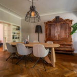 jaren 30 stadsvilla woonkamer