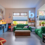 Kleurrijke shootlocatie met speelse kinderkamers