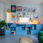 Kleurrijke shootlocatie met speelse kinderkamers