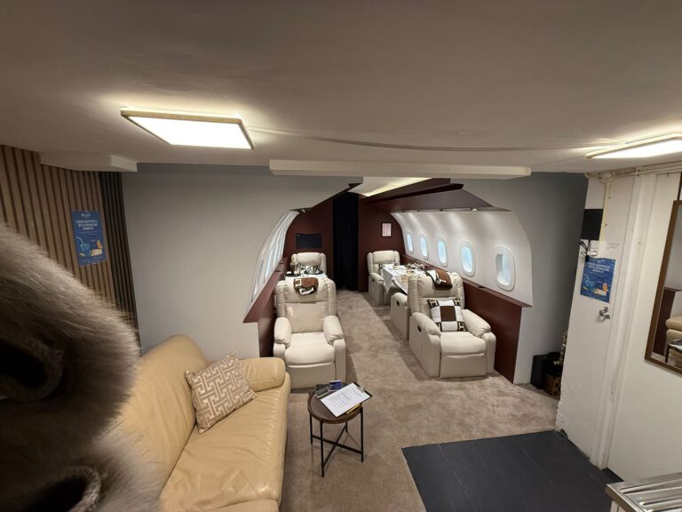 Privéjet shootlocatie