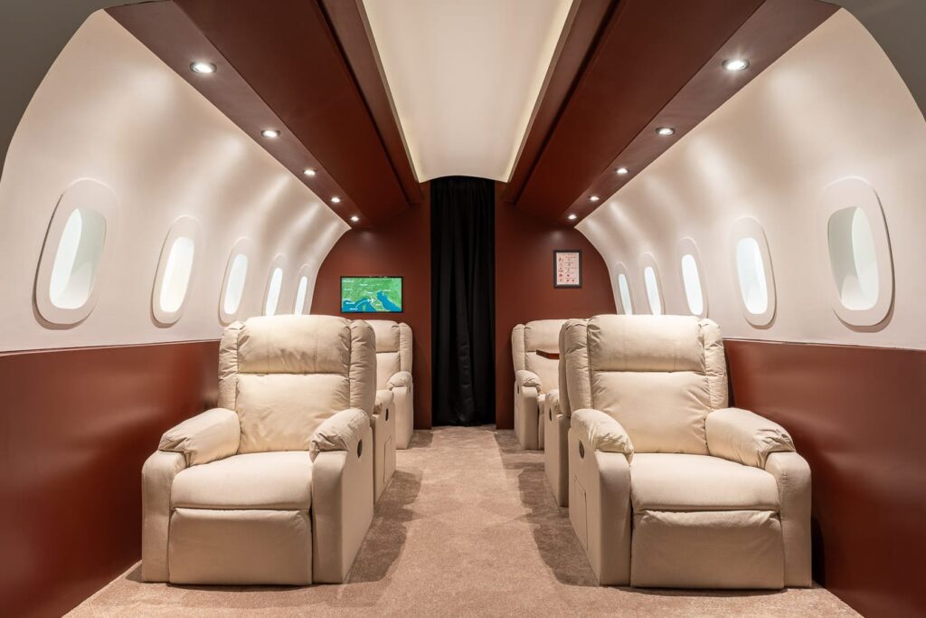 Privéjet shootlocatie