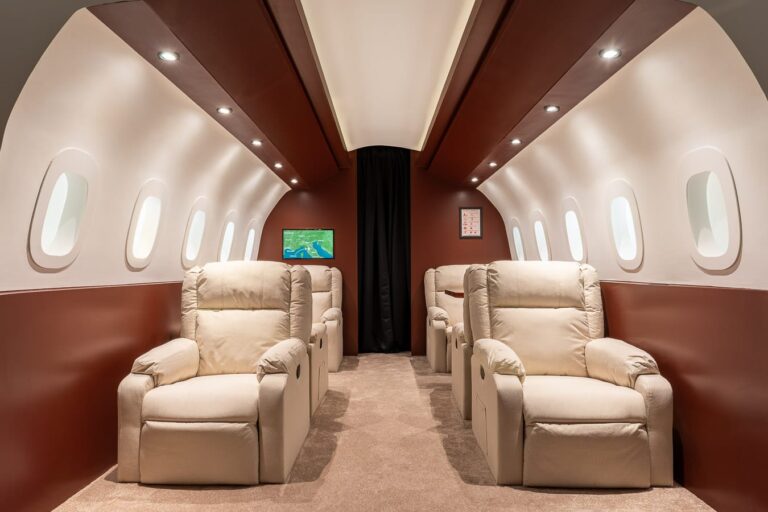Privéjet shootlocatie