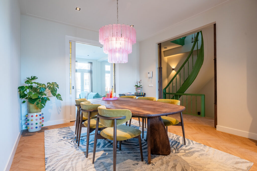Appartement met kleurrijk interieur