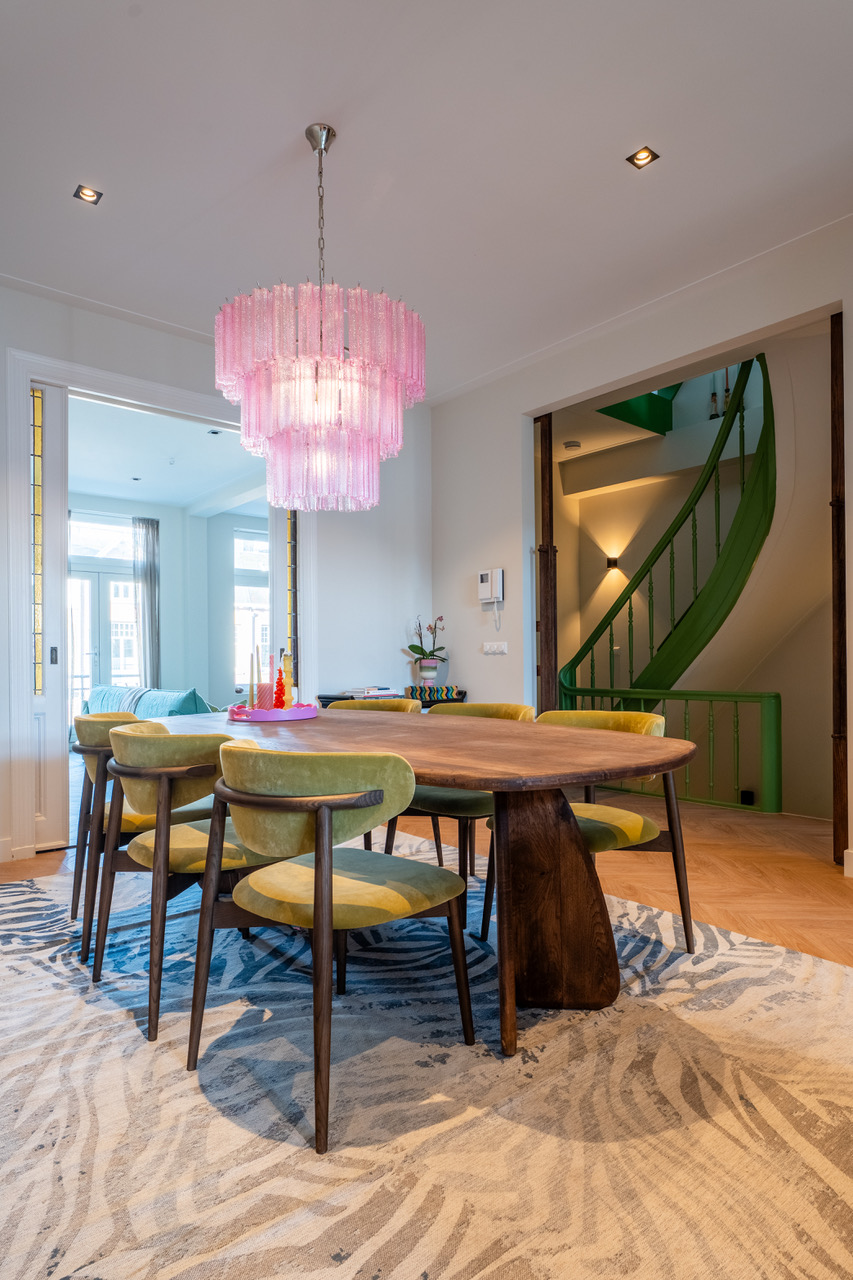 Appartement met kleurrijk interieur