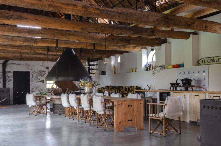 Industriële shootlocatie in monumentale schuur