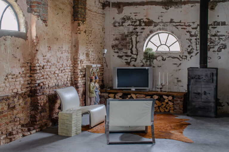 Industriële shootlocatie in monumentale schuur