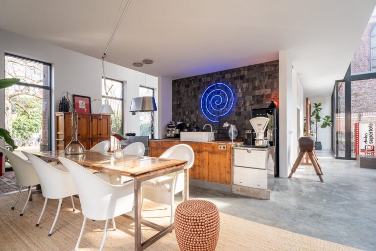 Industriële loft keuken