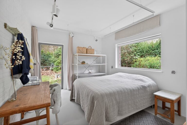 Wabi sabi villa slaapkamer