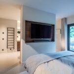 Villa shootlocatie 't Gooi slaapkamer