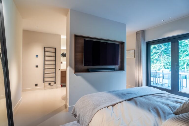 Villa shootlocatie 't Gooi slaapkamer