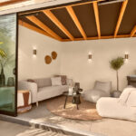 Japandi shootlocatie met mediterrane tuin​