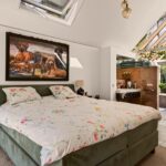 Serre met tropische binnentuin slaapkamer