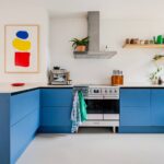 Kleurrijk familiehuis keuken