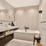 Modern appartement keuken badkamer