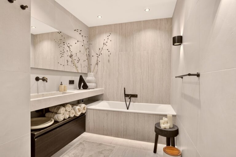 Modern appartement keuken badkamer