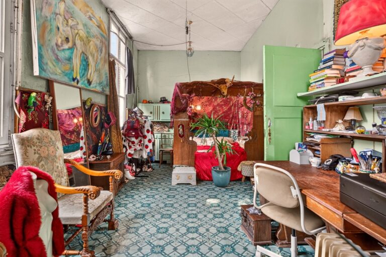 Kunstenaarshuis als shootlocatie slaapkamer